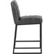 Spyros 37 inch Overcast Grey Counter Stool